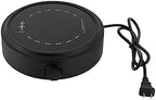Electric Mini Stove Hot Plate, Small Hot Plate 700W Electric Ceramic Stove With Adjustable Power Levels Countertop Burners ElectricHot Plate for Boiling Water Making Tea and Coffee(Black) by ZAWAYINE