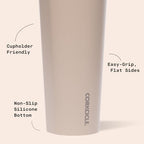 Corkcicle Insulated Tumbler with Sliding Lid, 24 oz, Desert - Image 4