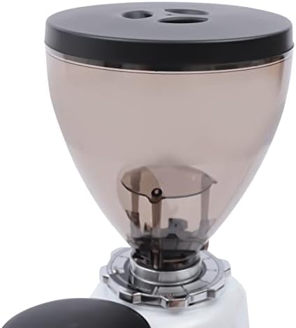 350W Electric Burr Coffee Grinder, 8 Adjustable Grind Settings Conical Burr Mill, 42.3oz Capacity 15.43-26.46 lbs/hour High Speed, Professional Espresso Grinder for Home Office Cafe - White, 110V - Image 5