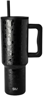 Simple Modern Disney 40 oz Tumbler with Handle and Straw Lid | Insulated Reusable Stainless Steel Water Bottle Travel Mug | Gifts for Women Men Him Her | Trek Collection | 40oz | Iconic Mickey by Unknown