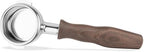 Angled 58mm E61 Bottomless Portafilter Compatinle with Profitec Go, ECM, Lelit, Rocket and Other E61 Grouphead Machines 18-20g basket included (WalnutV2, 58mm For E61) - Image 5