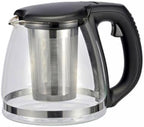 Ml Heat Resistant Glass Teapot with Removable Infuser by Alipis