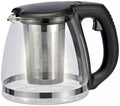 Glass Teapot Heat Resistant Ml with Stainless Steel Infuser, Tea Maker by VICASKY