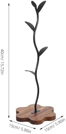 Cabilock Wood Coffee Mug Holder Xmas Countertop Tea Cups Holder - Image 2