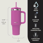 Contigo Streeterville 40oz Tumbler Stainless Steel Vacuum Insulated Leak-Proof Cold for 29 Hours Galactic - Image 2