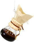 Pour Over Coffee Maker | Cody Foster Vintage-Inspired Glass Blown Collectible Christmas Ornament by Unknown