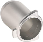 Practical Coffee Powder Cup, 54mm Aluminum Alloy Dosing Cup, Anti Flying Coffee Bean Dosing Cup for Milk Tea Shop Home (Silver) - Image 7