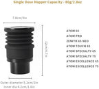 Coffee Beans Grinder Single Dose Hopper And Silicone Belows Blowing Cleaning Tools,Compatible For Galileo, /, Compatible For Eureka, /, Compatible For Mazzer(Compatible for Eureka Atom-B) - Image 2