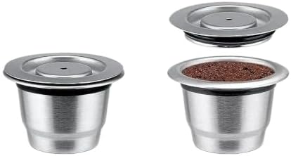 Compatible for Nespresso Reusable Stainless Steel Coffee Capsule Pod - Image 3