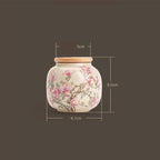Ceramic Tea Caddy with Airtight Lid for Loose Leaf Storage - Image 2