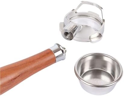 54mm Bottomless Coffee Portafilter，Compatible For Breville，870/875/878/880 Coffee Handle With Basket，Compatible For Solis，1170/1019 Barista Tool(Style-F) - Image 4