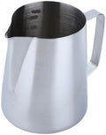 350/600/1000ml Milk Creamer Frothing Pitcher with Scale Stainless Steel Espresso Cups Latte Cup Frother(1000ML With Scale) by Unknown