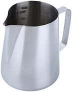 350/600/1000ml Milk Creamer Frothing Pitcher with Scale Stainless Steel Espresso Cups Latte Cup Frother(1000ML With Scale) by Unknown