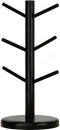 Bamboo Coffee Mug Tree Holder with 6 Hooks,Cup Stand by Unknown