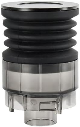 Coffee Grinder Funnel with Silicone Bellows for Baratza Sette 270 and BG30, Dual Function Blowing Bin for Cleaning and Collecting Grounds, ABS and Silicone Design in Black - Image 6