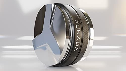 XUNADA 58.3mm Coffee Distributor & Tamper, Works with all 58mm Portafilters, Espresso Hand Tampers, 2-in-1 Adjustable Espresso Distribution Leveler & Tamping Tool - Image 2