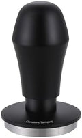 58mm Espresso Tamper 30lbs Calibrated Coffee Tamper Stainless Steel Hand Tamper Compatible with Rancilio Breville Gagia E61 GroupHead Bottomless Portafilter Tamper-Flat Base, Black by Unknown