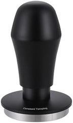 58mm Espresso Tamper 30lbs Calibrated Coffee Tamper Stainless Steel Hand Tamper Compatible with Rancilio Breville Gagia E61 GroupHead Bottomless Portafilter Tamper-Flat Base, Black by Unknown