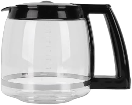 Borosilicate Glass Coffee Pot with Handle Drip Proof Spout Easy to Heat Cold Proof Coffee Carafe for Pouring (Replacement for 14 Cup 2.1L) - Image 6