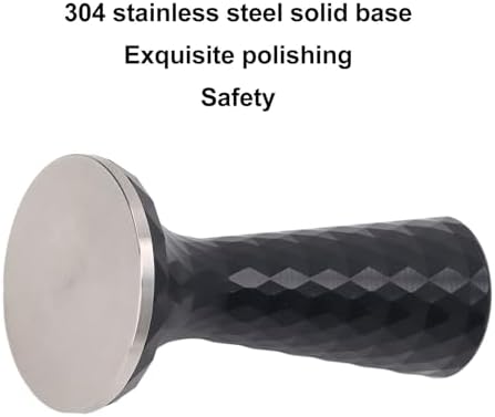 Stainless Steel Coffee Tamper, Calibrated for Even Espresso - Image 4