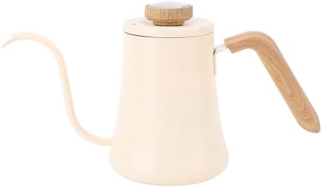 Pssopp Gooseneck Electric Kettle, 304 Stainless Steel Pour Over Coffee Kettle, 600ml Matte Black Water Boiler with Integrated Thermometer for Coffee Tea Camping Home Use - Image 6