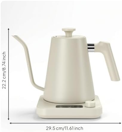 Electric Kettle Gooseneck With Stream Temperature Control With LED Display Fast Heating Food Grade Stainless Steel suitable for pour over shared home use, color to 3 - Image 4