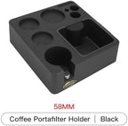 Espresso Tamping Station With Knock Box Coffee Portafilter Holder Stand 51mm 54mm 58mm For Delonghi Breville Barista Accessories - Image 2
