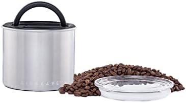 Airscape Stainless Steel Coffee Canister & Scoop Bundle | Dry Goods Storage - Image 2