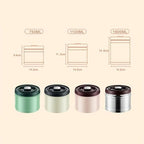 Stainless Steel Airtight Coffee Container Storage Canister Sealed Jar Food Organizer Kitchen Vacuum Box Bean Cans Decor Storage Canisters - Image 3