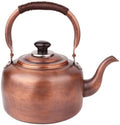 Retro Kettle with Wrapped Handle |, Copper Kettle, Stovetop, Cookware, for Kitchen, Tea Lovers, 3L, Thick Gas Whistling by Unknown