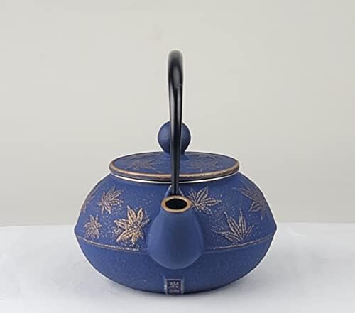Iwachu 45764 Teapot Type 3 Maple Gold/EBU 0.32L Inner Enamel Nambu Ironware - Image 4