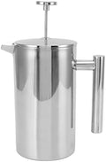 French Press Coffee Maker, Stainless Steel Coffee Press with Filter Screen Double Wall Teapot Insulated Tea Presses for Home Kitchen (800ml) by Unknown