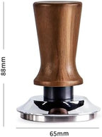 51/53/58MM Solid Wood Espresso Tamper Manual Press Coffee Tampers with Calibrated Spring Loaded Home Coffee Barista Accessories(58MM-Thread) - Image 6