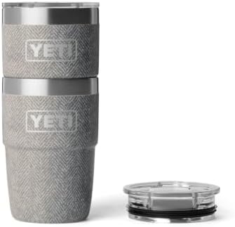 YETI Rambler 8 oz Insulated Coffee Mug with Lid - Stackable Double-Wall Vacuum Insulated Coffee Cup - DuraSip Ceramic Lining - Barista-Friendly Design - Stainless Steel - Dishwasher Safe - Image 5