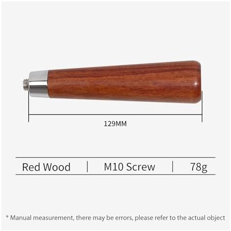 51/54/58mm Coffee Bottomless Naked Portafilter M10 Wood Handle, Compatible With Delonghi, Compatible With Breville, Espresso Accessory Barista Tools(M10 Z) - Image 2