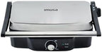 IMUSA Stainless Steel Panini Press Electric with Adjustable Temperature Settings and Nonstick Plates, 1200W - Image 2