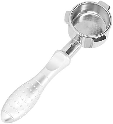 Coffee Portafilter 54mm with Stainless Steel Handle (Silver) by BSTiltion