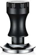Bincoo Espresso Tamper 30lb Coffee Tamper-Stainless Steel Ground Tamper for Barista Home Coffee Espresso Accessories (Black01, 58mm) by Bincoo
