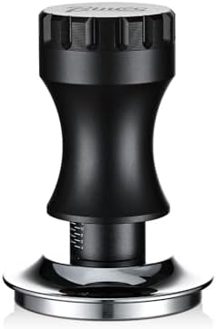 Bincoo Espresso Tamper 30lb Coffee Tamper-Stainless Steel Ground Tamper for Barista Home Coffee Espresso Accessories (Black01, 58mm) by Bincoo