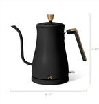 1-Liter Electric Gooseneck Kettle 1200 W, Drew Barrymore (Black Sesame) - Image 2