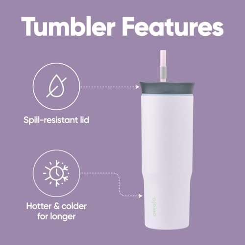 Owala Tumbler Stainless Steel Water Bottle 24 oz Bunny Hop - Image 3