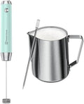 Handheld Milk Frother & Milk Frother Pitcher by MaestriHouse