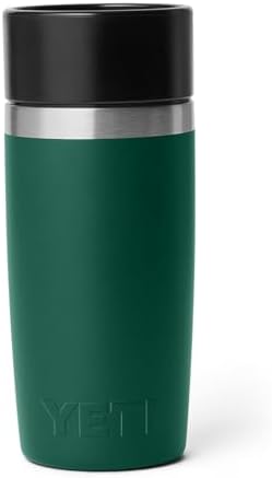 YETI Rambler 12 oz Travel Bottle, Stainless Steel, Vacuum Insulated with Leakproof Commuter Cap, Black Forest Green - Image 7