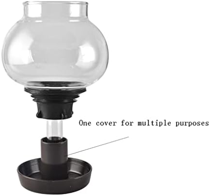 JITEM Cafetera Syphon Coffee Maker Japanese Style Vacuum Glass Siphon Pot Percolators 3 Cups 360ML Glass Tabletop Manual Siphon Coffee Maker for Coffee or Tea - Image 3