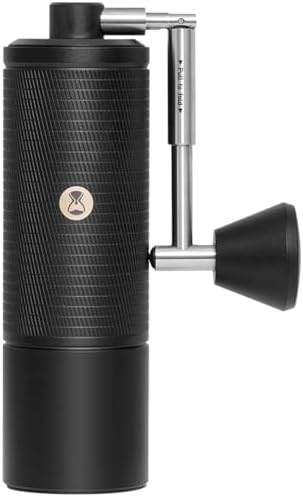 TIMEMORE C5 PRO Manual Coffee Grinder with S2C-042-III Conical Burr, 0.031mm Precision Adjustment,Double Bearing Positioning All-Metal Portable Hand Coffee Grinder for Espresso/French Press/Pour Over by TIMEMORE