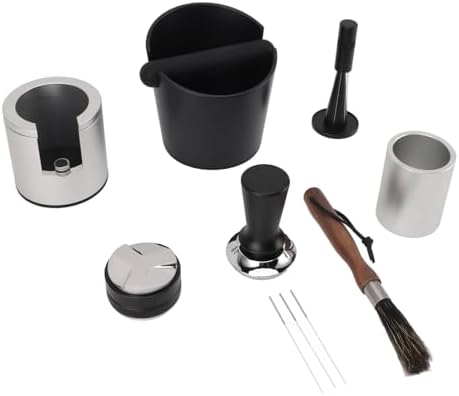 Coffee Knock Box with Silicone Tamper Mat for 53mm Portafilter - Image 2