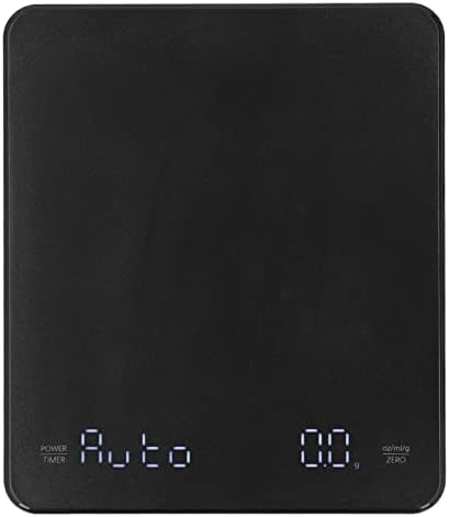 Wisecoco Coffee Scale with Timer, 2kg/0.1g Pour Over Drip Espresso Scale Intelligent Rechargeable Digital Table Top Electronic Accurate Second Reading Tool - Image 5