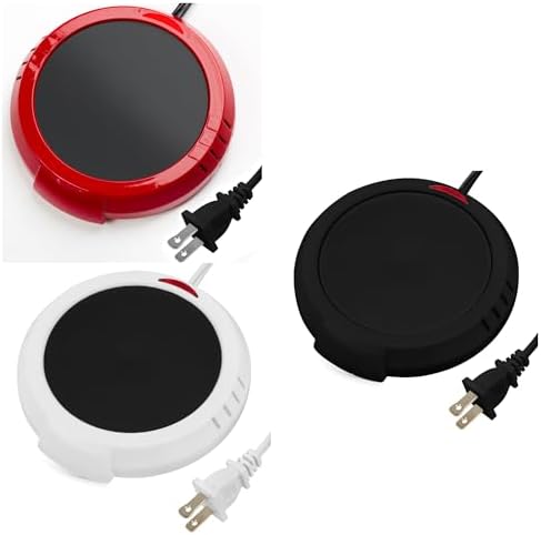 Candle Warmer Black with White and Red Warmer by BULK+PARADISE