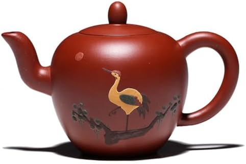 Tea Pots For Loose Tea Small Capacity Kung Fu Tea Set Living Room Desktop Teapot Home Tea Party Purple Clay Teapot Decoration Tea Infuser Pot by Unknown
