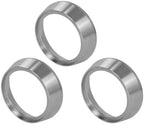 Coffee Dosing Ring 54mm Stainless Steel Barista Funnel,Compatible For Breville,Sage Portafilter Espresso Machine Accessories Tools(3pcs Dosing Ring) by Unknown